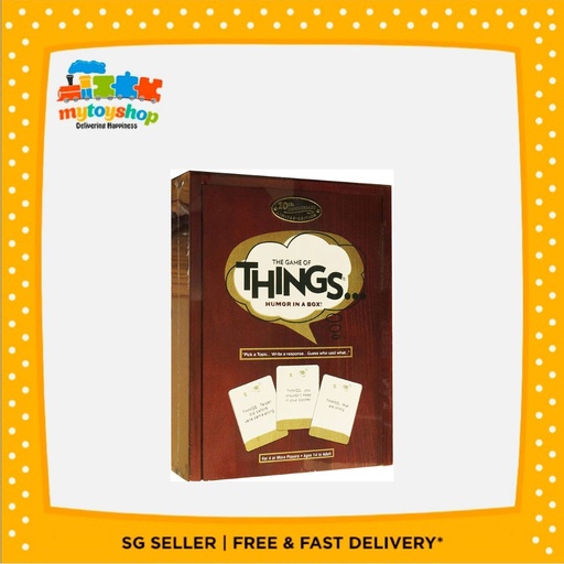 [093514077040,093514077057] The Game of Things.. Humor in a Box!10th Anniversary Limited Edition
