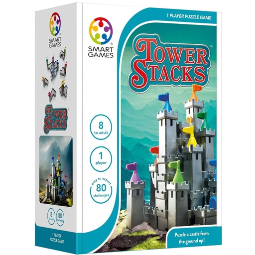 [5414301524960] Smart Games Tower Stacks