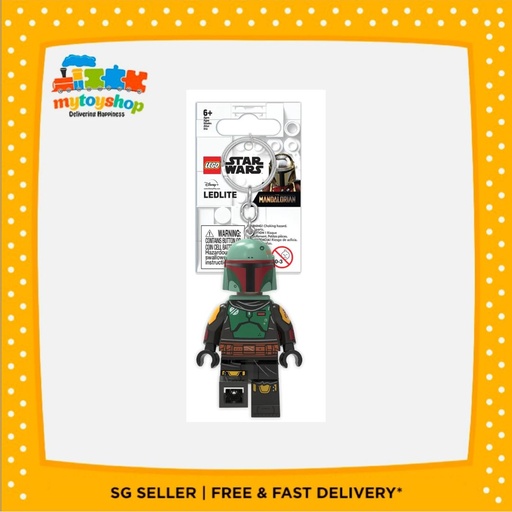 [4895028531157] LEGO Keychain Star Wars Boba Fett Keylight