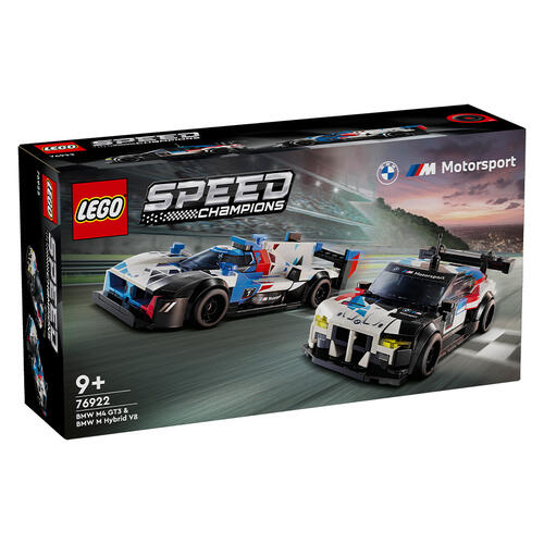 [5702017583754] LEGO 76922 Speed Champions BMW M4 GT3 &amp; BMW M Hybrid V8 Race Cars