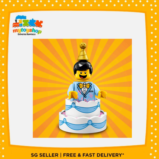 [5702016108651-10] LEGO 71021 Birthday Cake Guy Minifigure