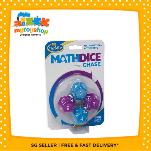 [019275015053] ThinkFun Math Dice Chase