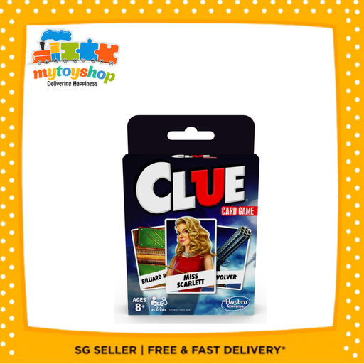 [630509858033] Hasbro Clue Card Game