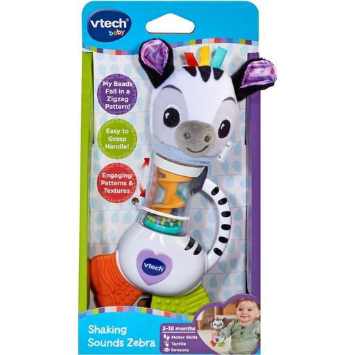 [3417765672033] Vtech Shaking Sound Zebra