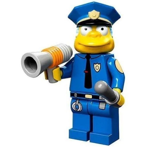[5702015115797-15] LEGO 71005 Chief Wiggum Minifigure
