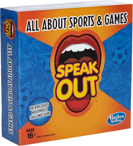 [630509610389] Hasbro Gaming Speak Out All About Sports and Games Expansion Pack