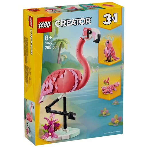 [5702017822457] LEGO 31170 Creator Wild Animals Pink Flamingo