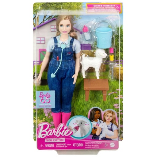 [194735175956] Barbie Farm Veterinarian Playset