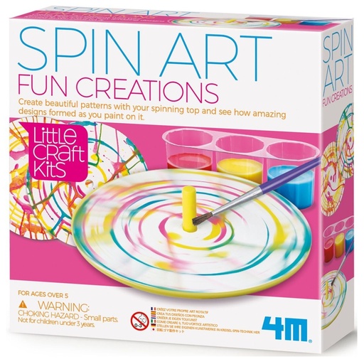 [4893156047694] 4M Little Craft Spin Art Fun Creations