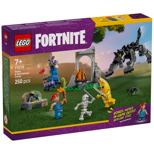 [5702017824307] LEGO 77075 Fortnite Peely N Sparkplug’s Camp