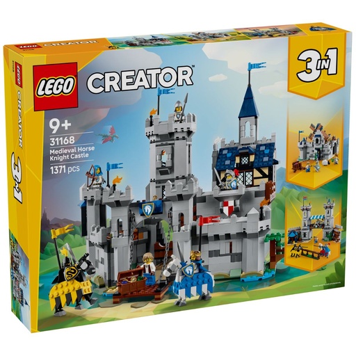 [5702017822433] LEGO 31168 Creator Medieval Horse Knight Castle