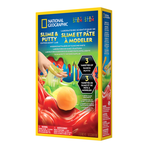 [810070624729] National Geographic Slime and Putty Lab