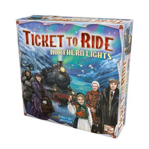[824968200377] Ticket To Ride Northern Lights Board Game