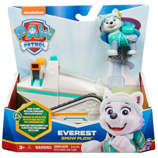 [778988673331] Paw Patrol Everest Snow Plow Vehicle