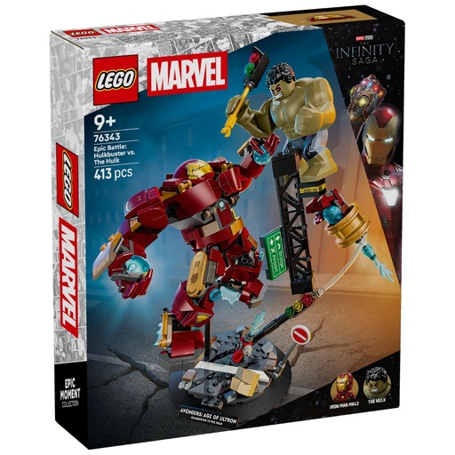 [5702018063262] LEGO 76343 Marvel Epic Battle Hulkbuster vs. The Hulk