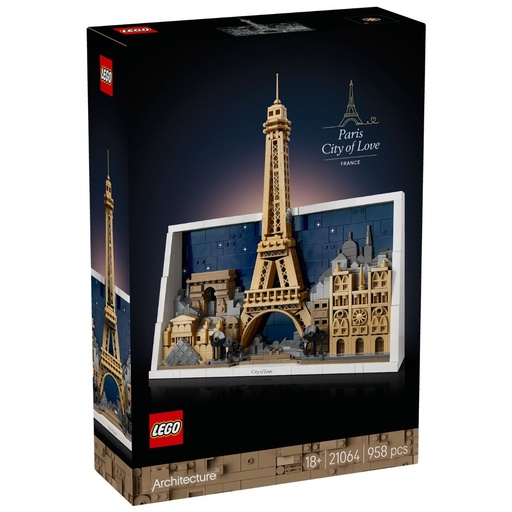 [5702018063668] LEGO 21064 Architecture Paris City of Love