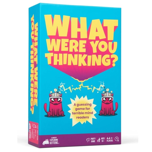 [810171410153] What Were You Thinking? Party Game