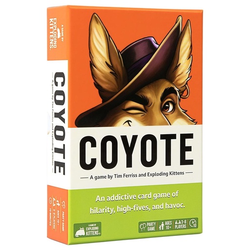 [810171410511] Coyote Card Game by Exploding Kittens