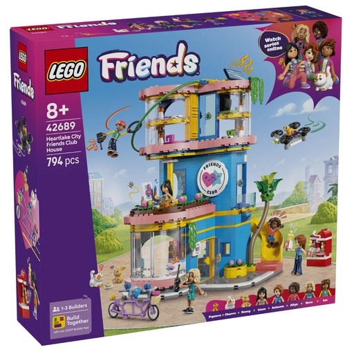 [5702018060421] LEGO 42689 Friends Heartlake City Friends Club House