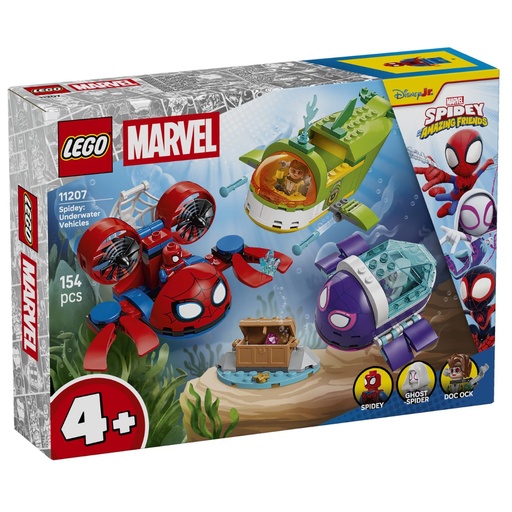 [5702018062463] LEGO 11207 Marvel Spidey Underwater Vehicles