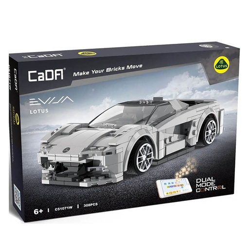 [6948061925600] CaDA C51071W 1:18 R/C Evija Lotus Racing Car Building Set