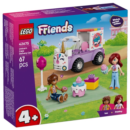 [5702018054864] LEGO 42675 Friends Unicorn Cake Delivery Car