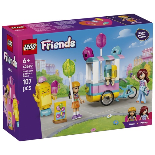 [5702018033258] LEGO 42692 Friends Ice Cream N Balloon Stand