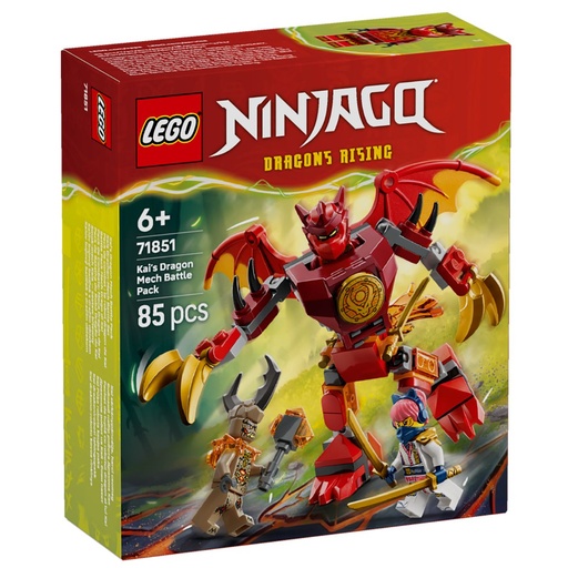 [5702018031971] LEGO 71851 NINJAGO Kai’s Dragon Mech Battle Pack