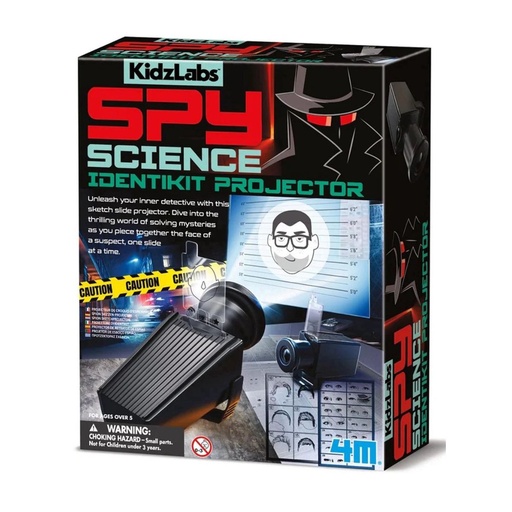 [4893156034687] 4M Spy Science Identikit Projector