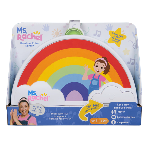 [681147072916] Ms Rachel Rainbow Color Sorter