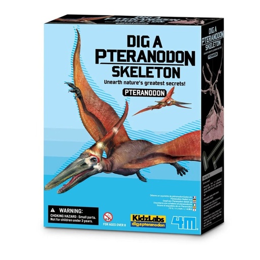 [4893156034595] 4M KidzLabs Dig a Dinosaur Pteranodon
