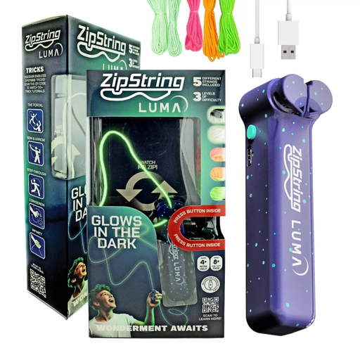 [198168234532] ZipString Luma Glow in the Dark Rope Launcher