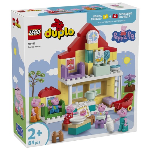 [5702018056486] LEGO 10467 DUPLO Peppa Pig Family House