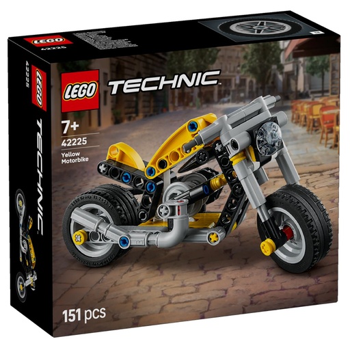 [5702018069356] LEGO 42225 Technic Yellow Motorcycle