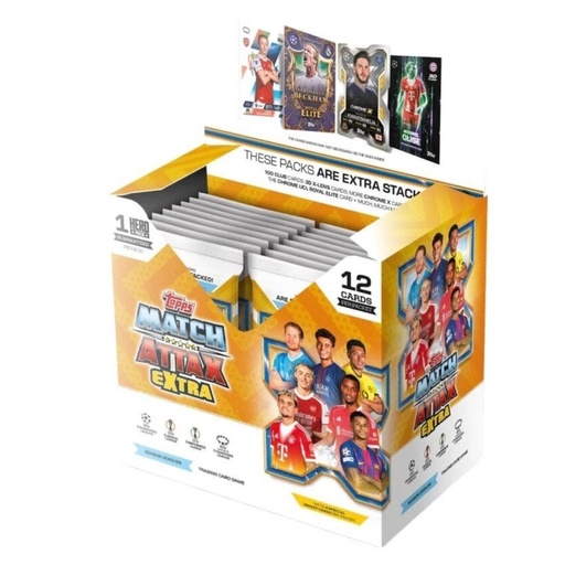 [5053307078734] Topps Match Attax EXTRA 2025/26 Sealed Booster Box