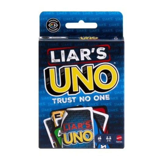 [194735364275] Mattel Games LIAR'S UNO