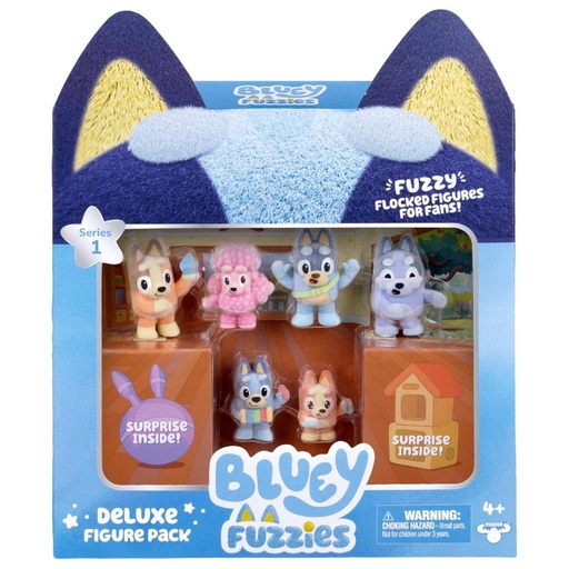 [630996193587] Bluey Fuzzies Deluxe Figure Pack